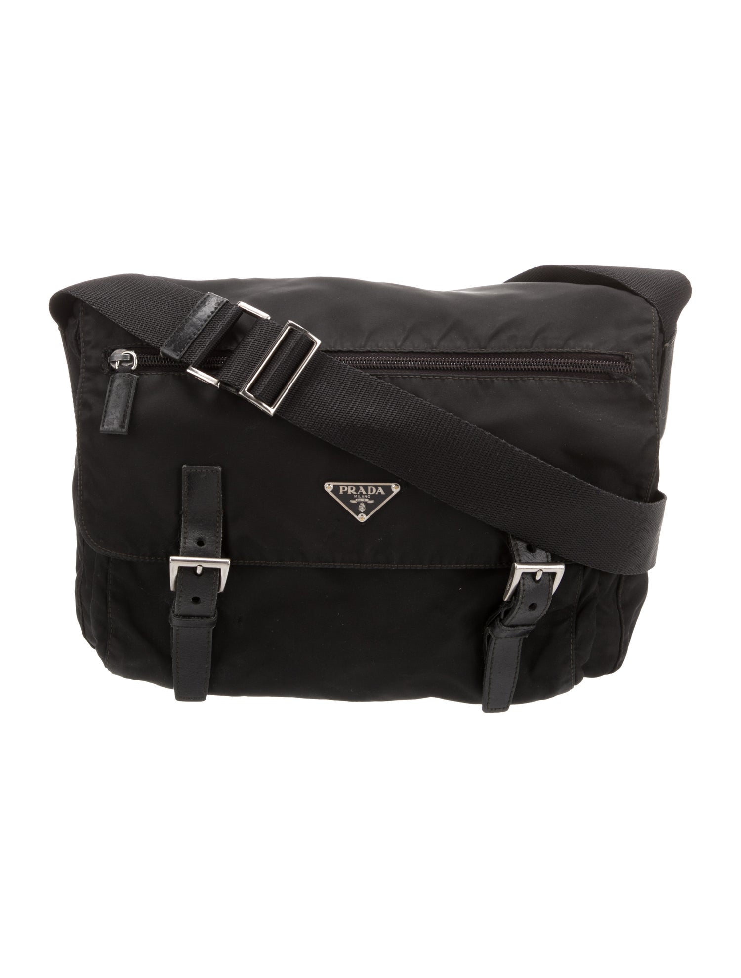 Prada Tessuto Nylon Messenger Bag
