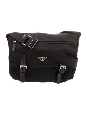 Prada Tessuto Nylon Messenger Bag