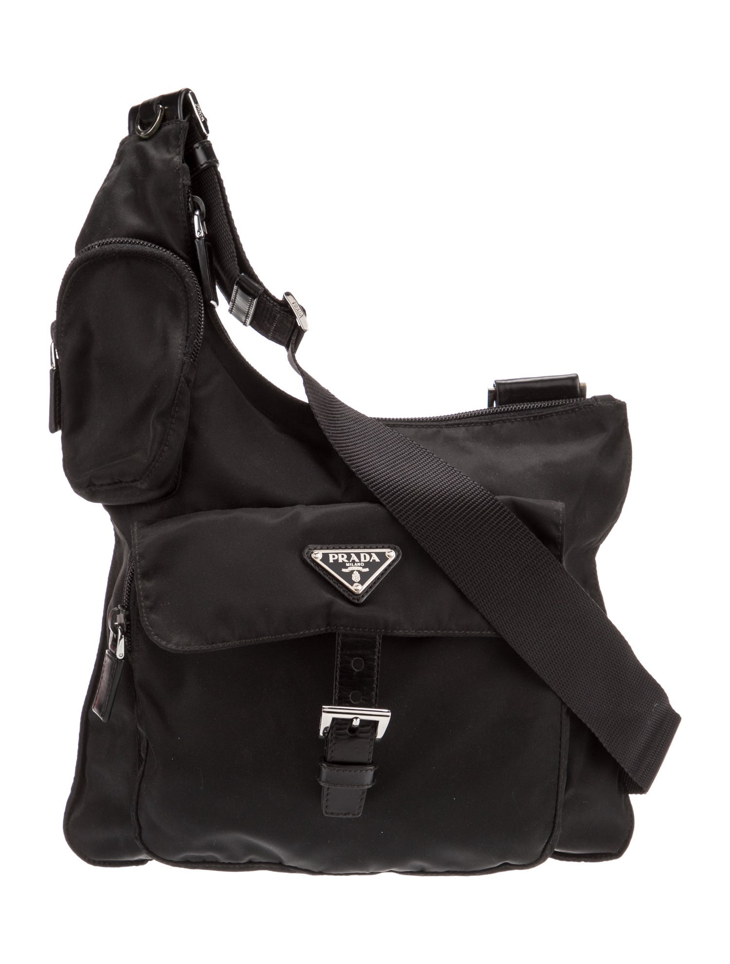 Prada Tessuto Nylon Messenger Bag