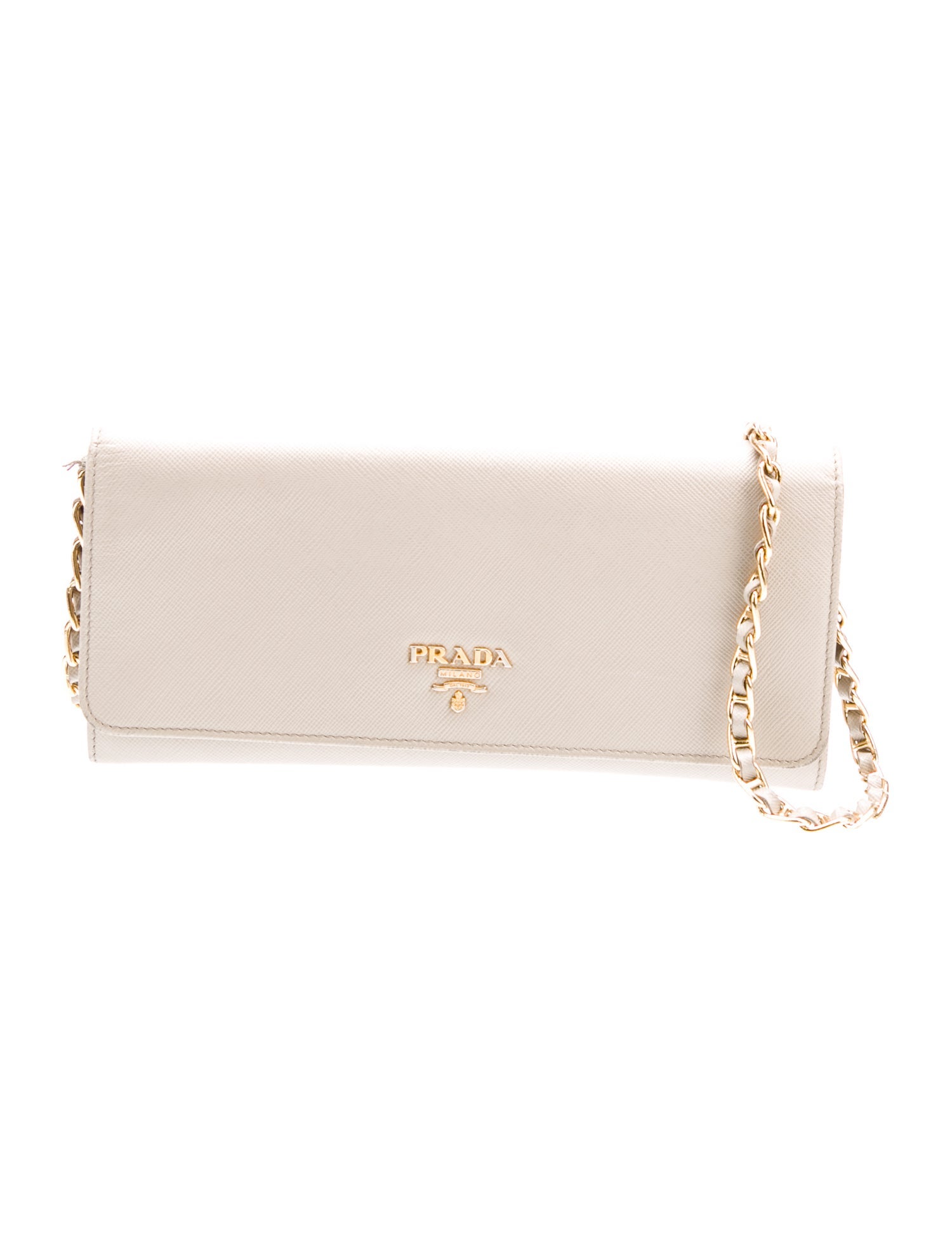 Prada Saffiano Leather Metal