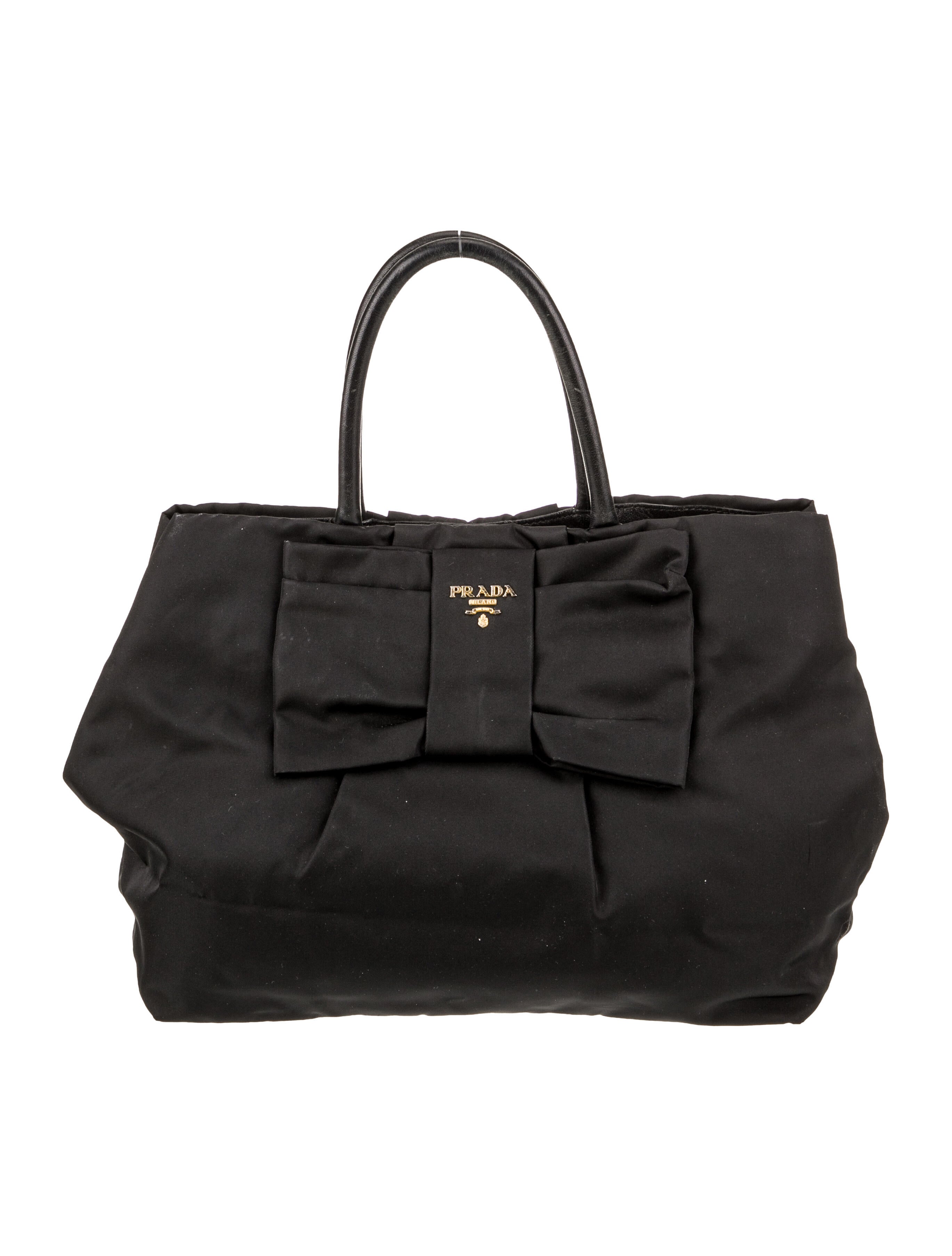 Prada Tessuto Nylon Weekender Bag