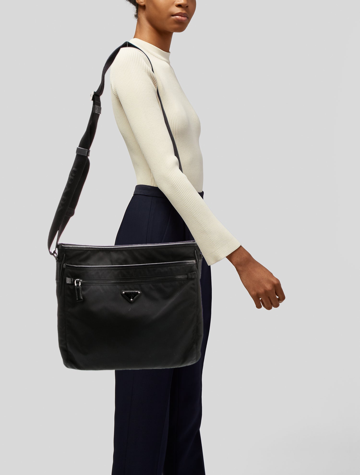 Prada Tessuto Messenger Bag