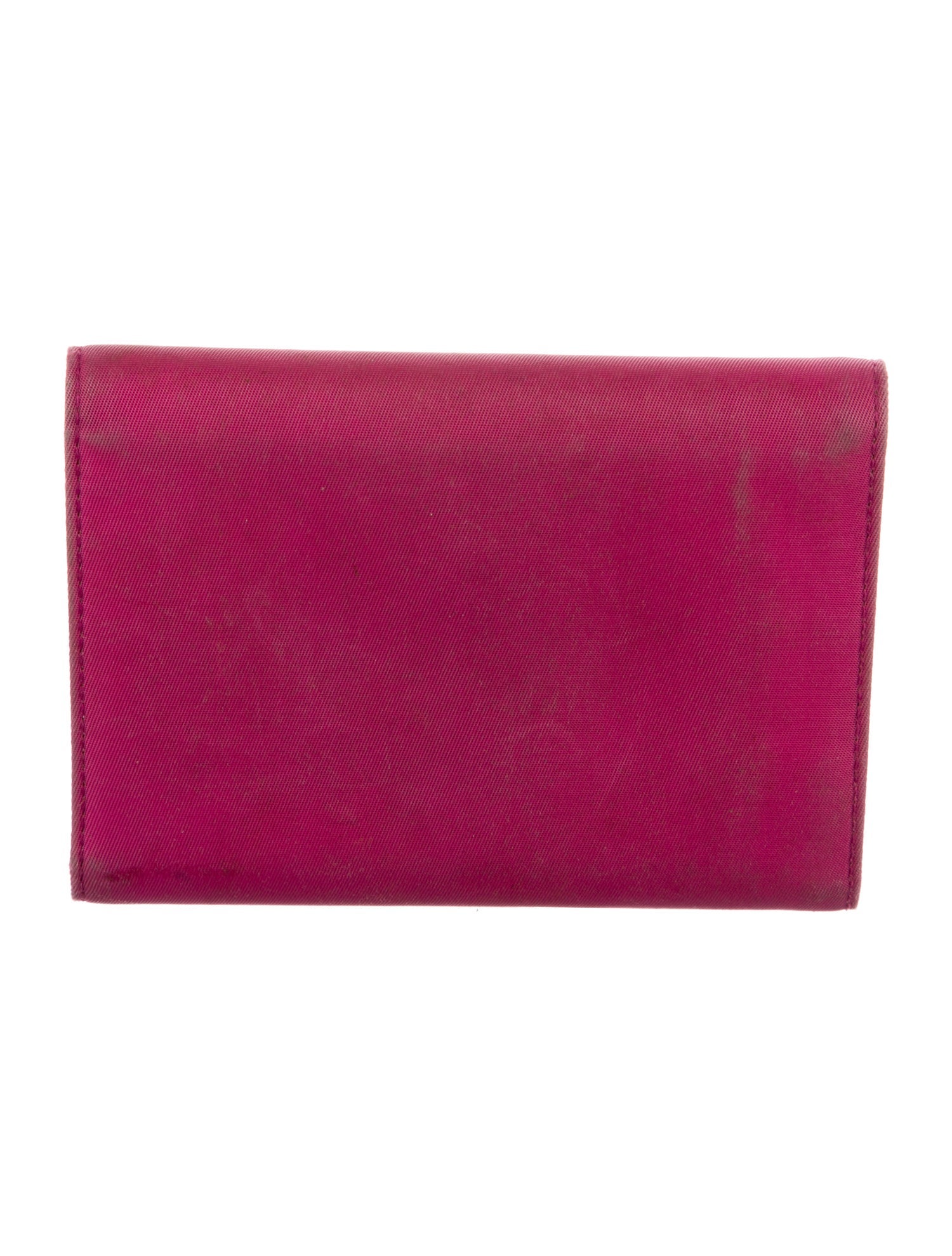 Prada Tessuto Compact Wallet