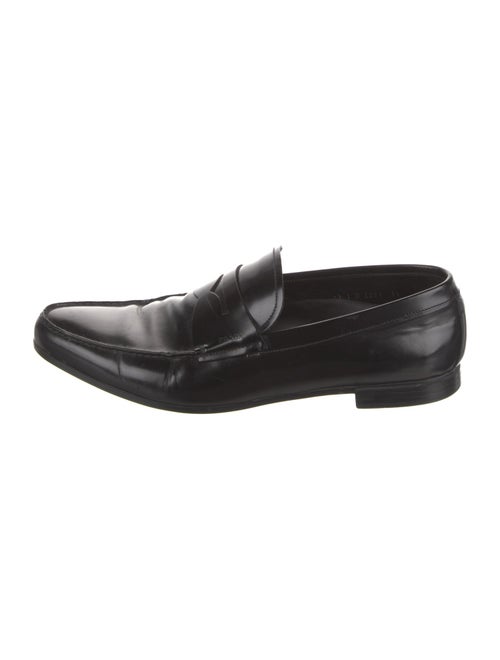 Prada Leather Dress Loafers