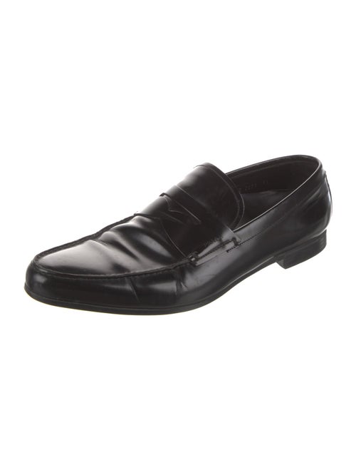 Prada Leather Dress Loafers