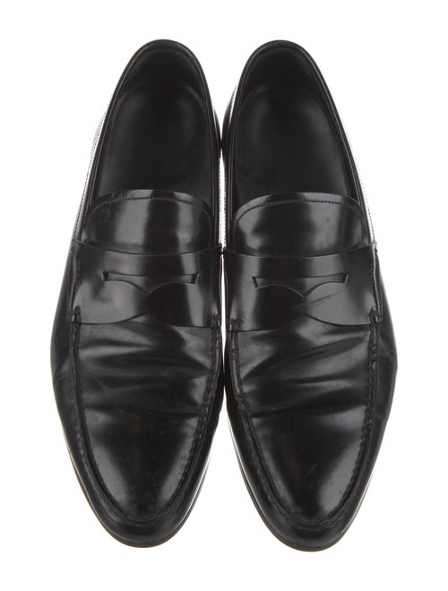 Prada Leather Dress Loafers
