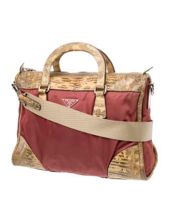 Prada Tessuto Nylon Top Handle Bag