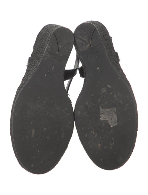 Prada Patent Leather Slingback Sandals