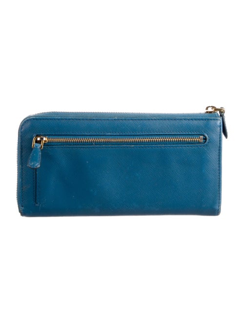 Prada Saffiano Metal Leather Wallet