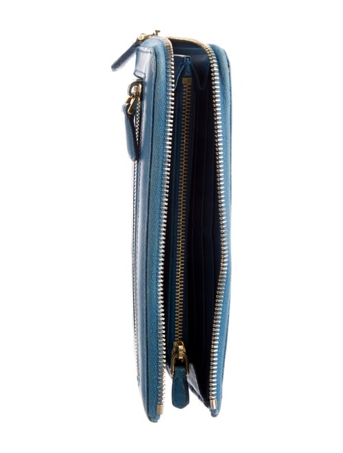 Prada Saffiano Metal Leather Wallet