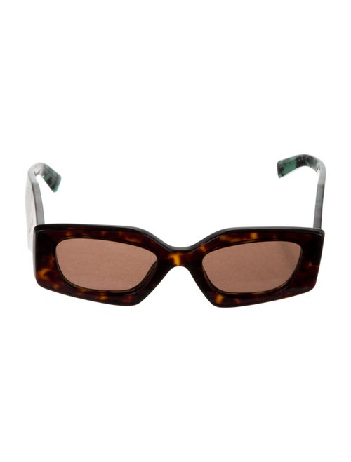 Prada Square Tinted Sunglasses