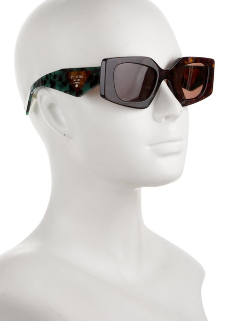 Prada Square Tinted Sunglasses