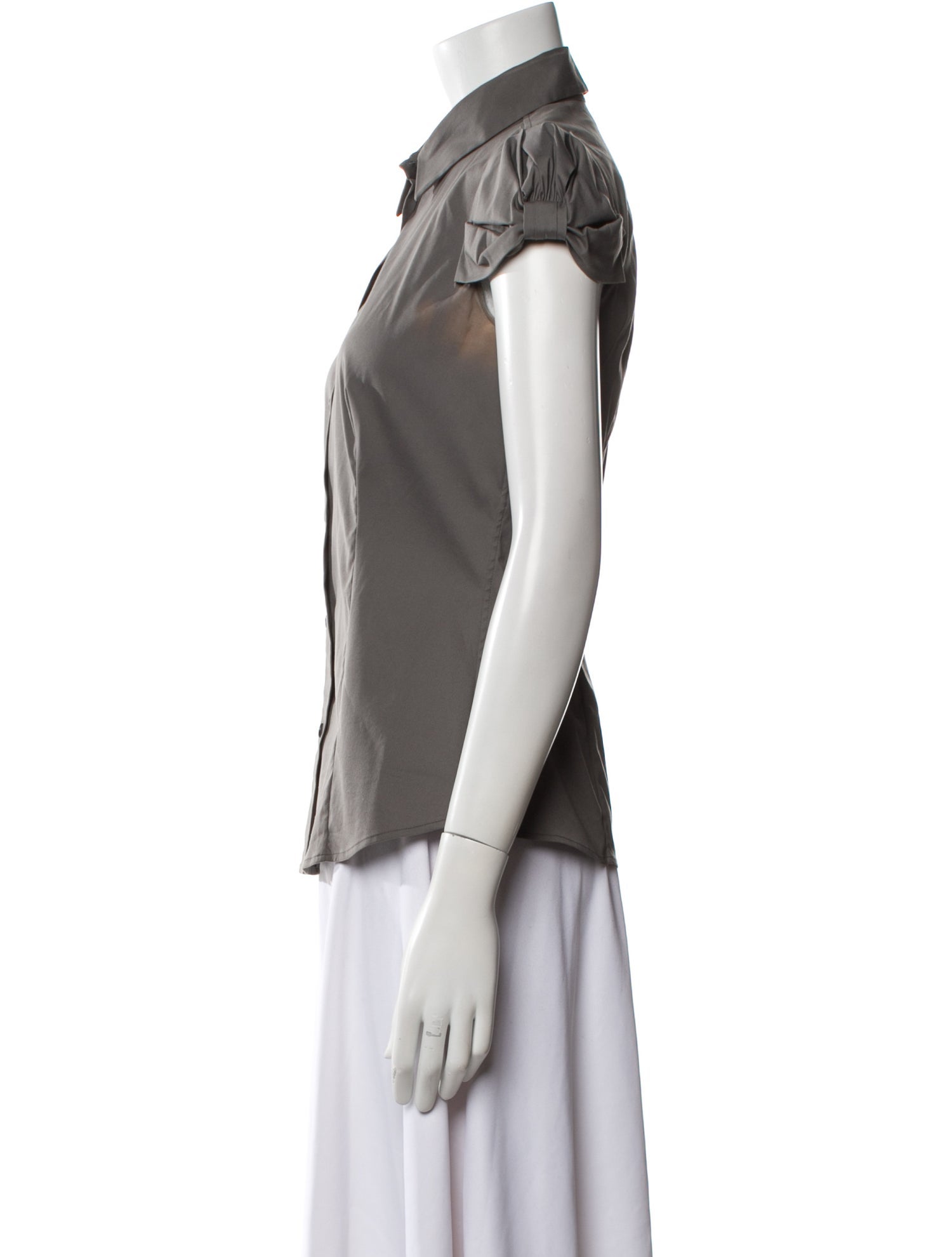 Prada Vintage 2008 Button-Up Top