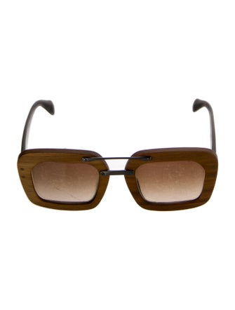 Prada Square Gradient Sunglasses