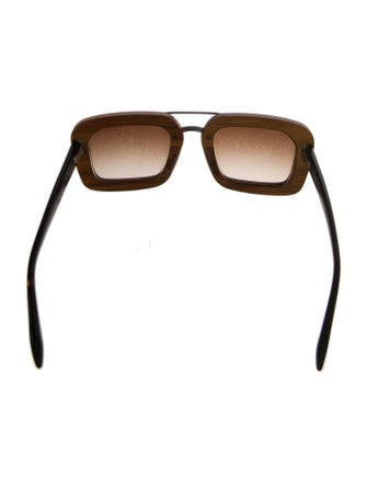 Prada Square Gradient Sunglasses