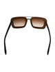 Prada Square Gradient Sunglasses