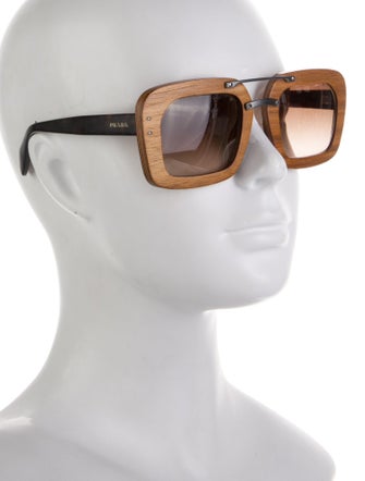 Prada Square Gradient Sunglasses