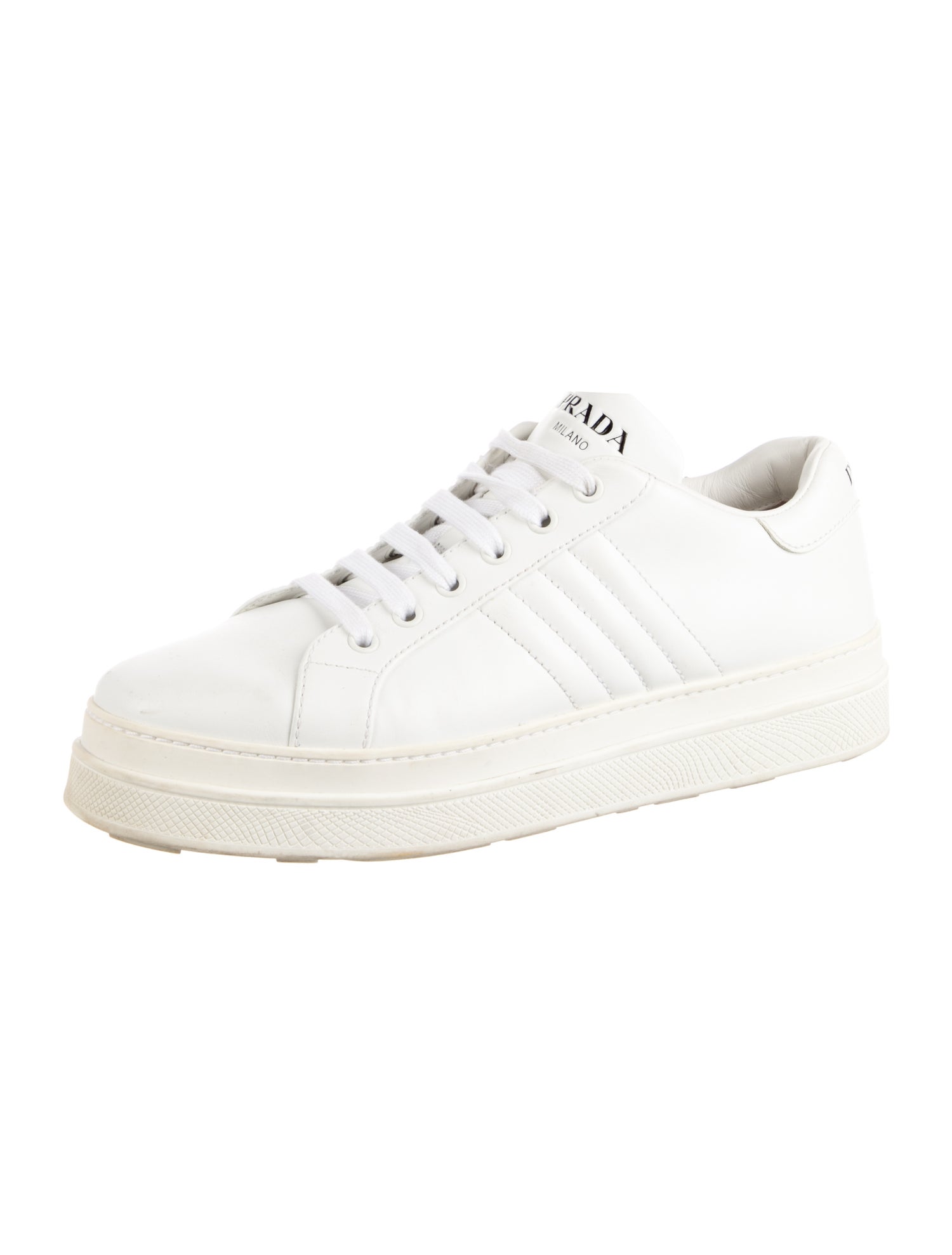 Prada Leather Sneakers