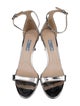 Prada Patent Leather Sandals