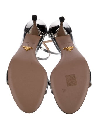 Prada Patent Leather Sandals
