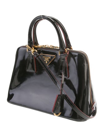 Prada Spazzolato Leather Dome