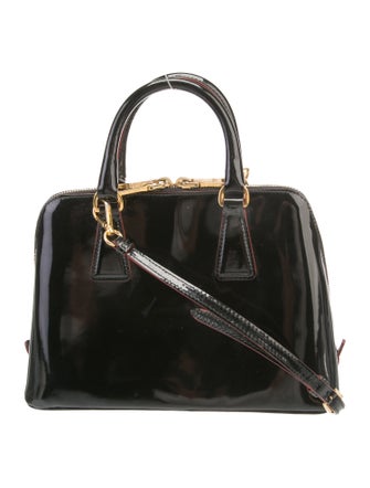 Prada Spazzolato Leather Dome