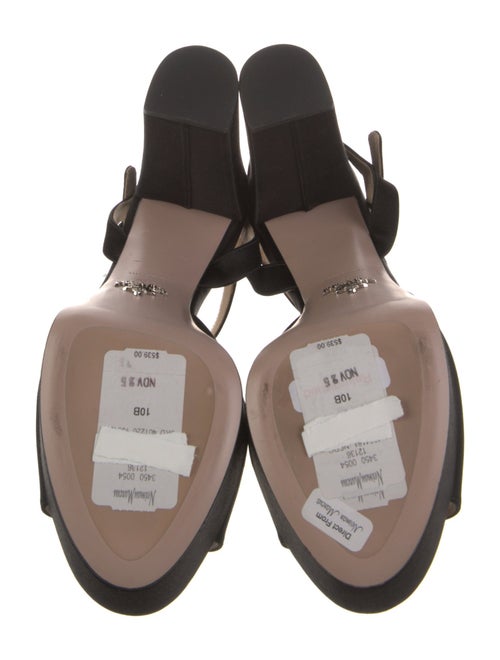 Prada Satin Sandals
