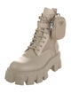 Prada Leather Combat Boots