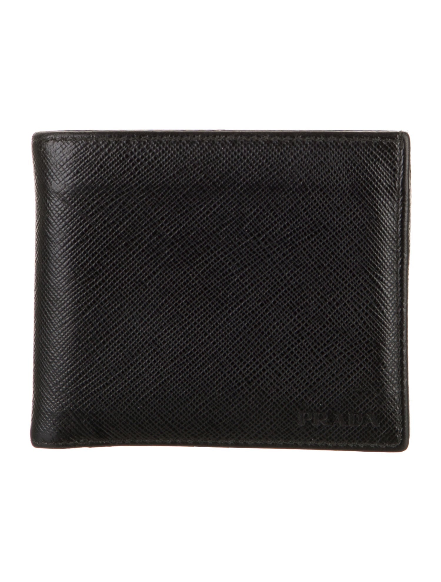 Prada Saffiano Cuir Leather Bifold Wallet