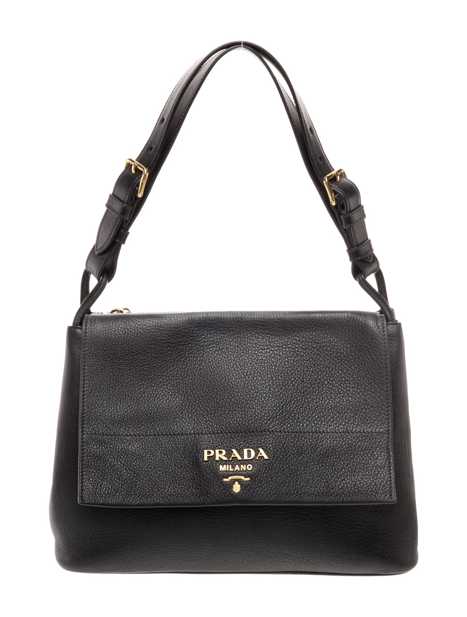 Prada Vitello Daino Leather Shoulder Bag