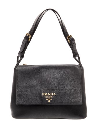Prada Vitello Daino Leather Shoulder Bag
