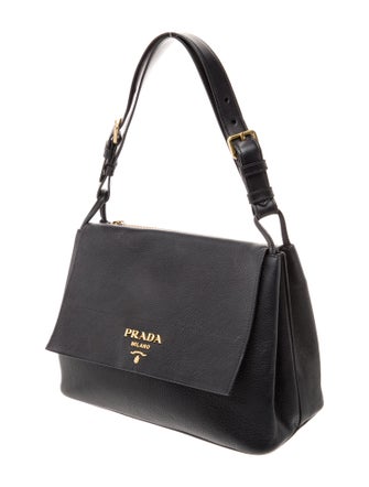 Prada Vitello Daino Leather Shoulder Bag