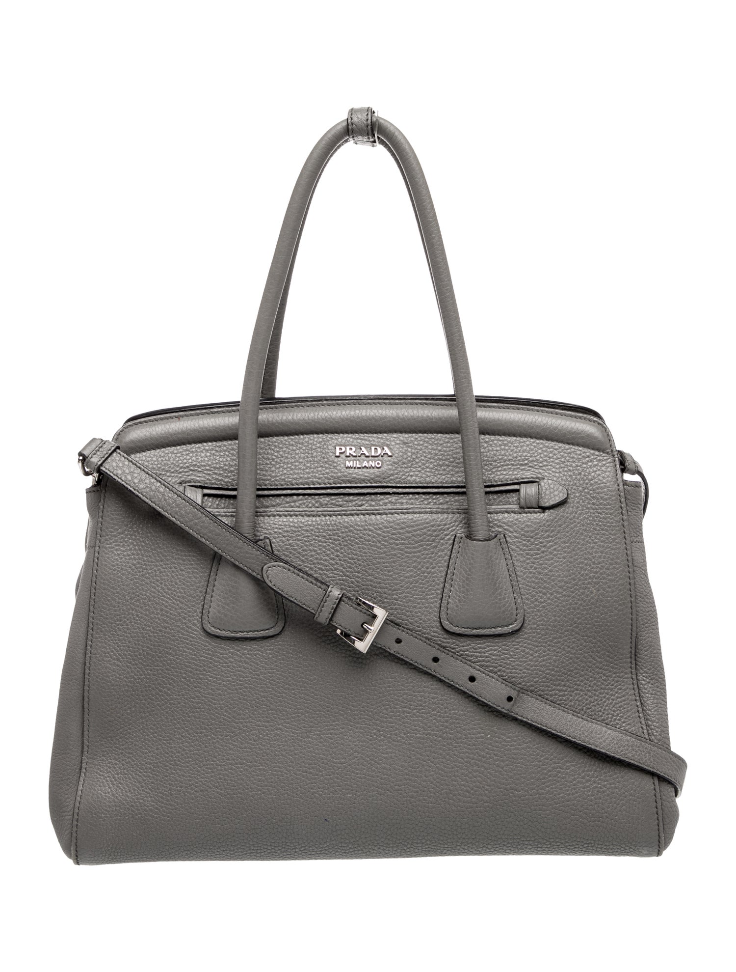 Prada Vitello Daino Leather Bauletto