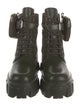 Prada Leather Combat Boots