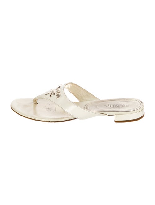 Prada Leather Slides