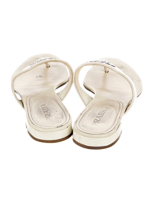 Prada Leather Slides