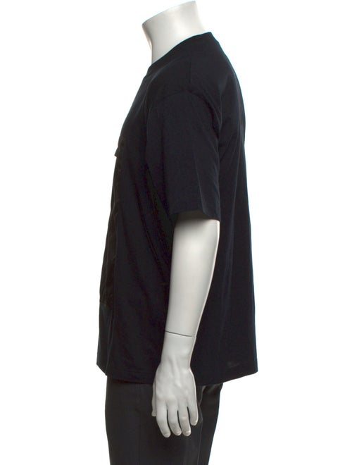 Prada 2018 Enameled Metal Triangle T-Shirt