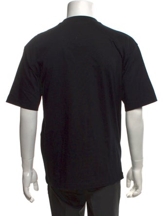 Prada 2018 Enameled Metal Triangle T-Shirt