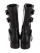 Prada Leather Moto Boots