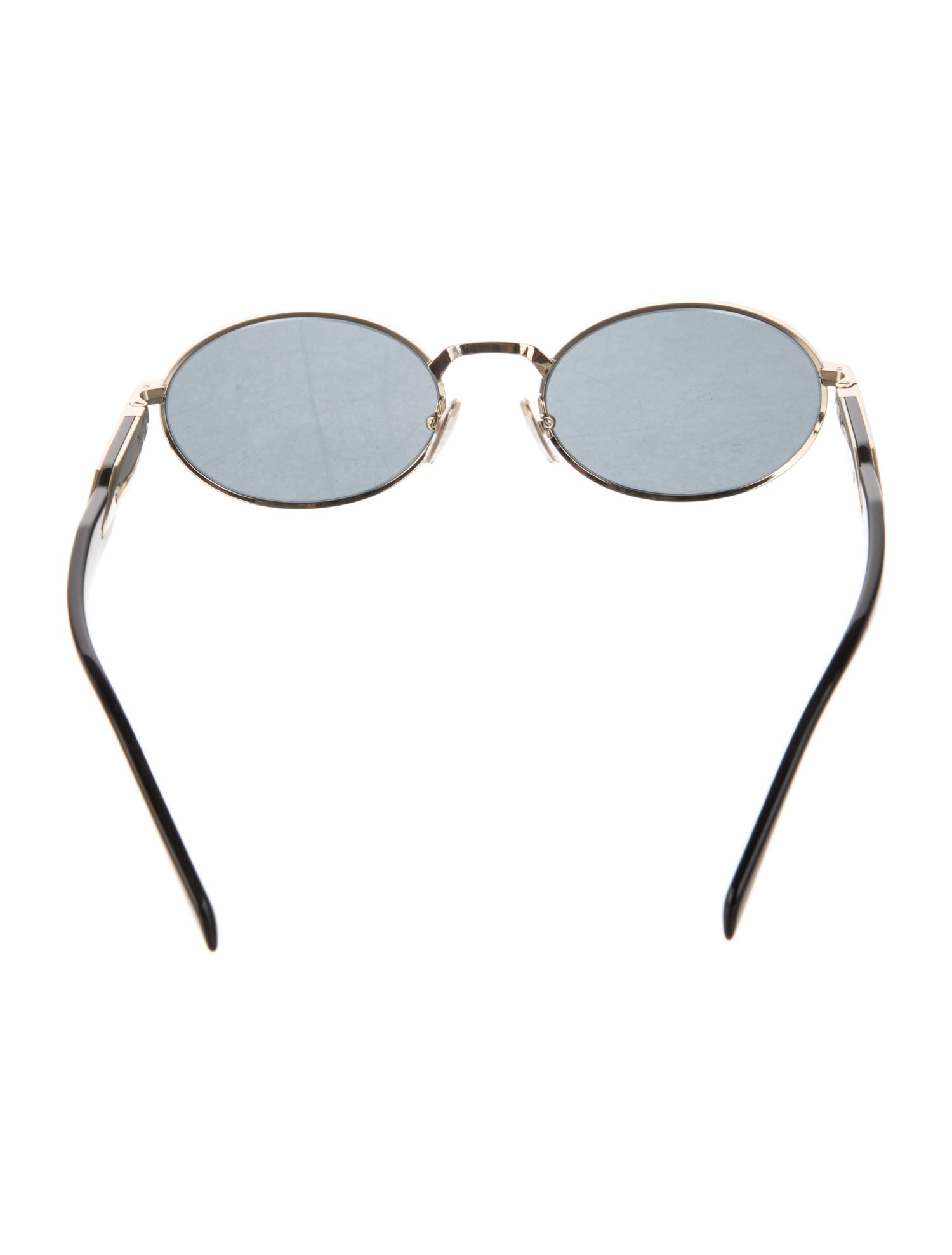 Prada Round Mirrored Sunglasses