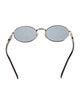 Prada Round Mirrored Sunglasses
