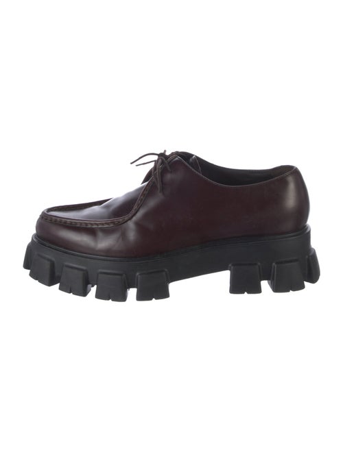 Prada Leather Derby Shoes