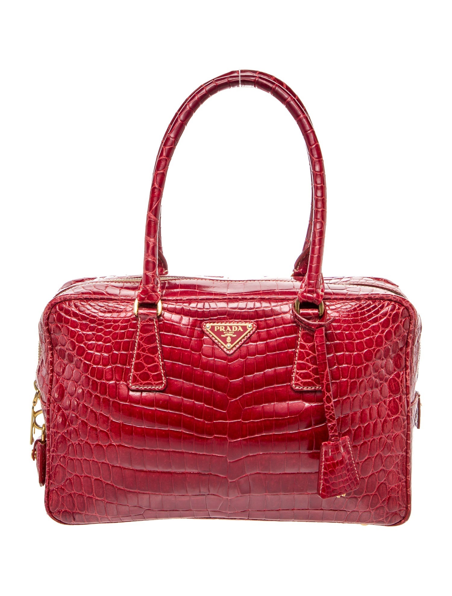 Prada Coccodrillo Bauletto