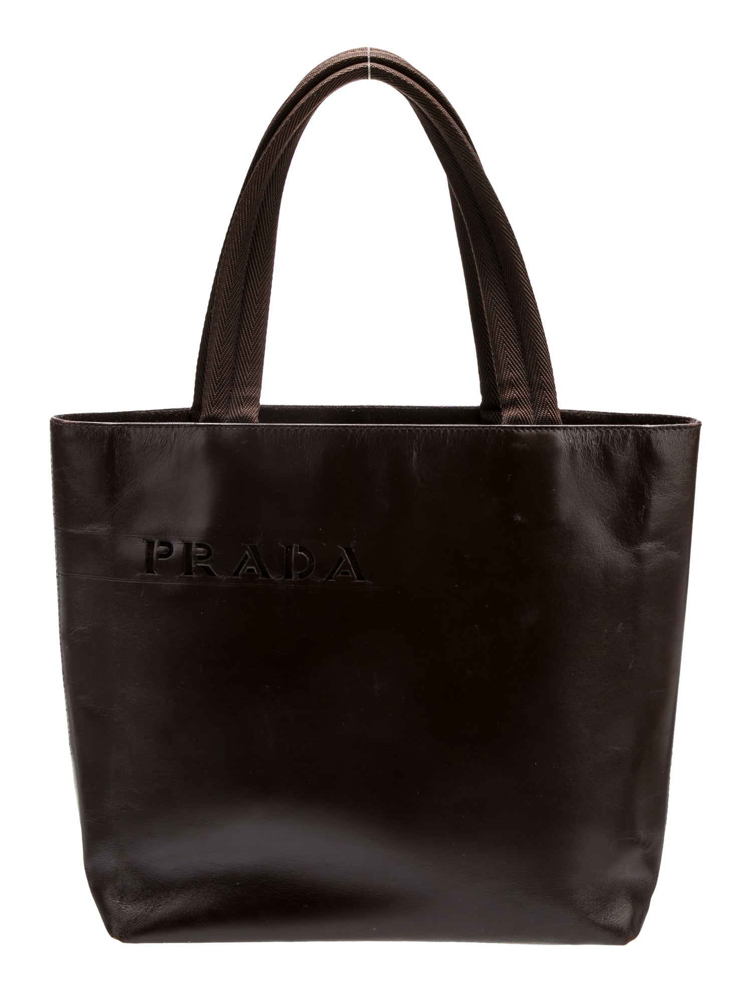 Prada City Calf Leather Tote