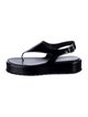 Prada Leather Slingback Sandals