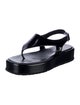 Prada Leather Slingback Sandals