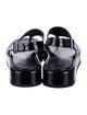 Prada Leather Slingback Sandals