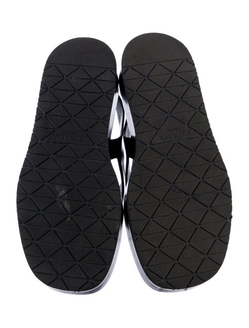 Prada Leather Slingback Sandals