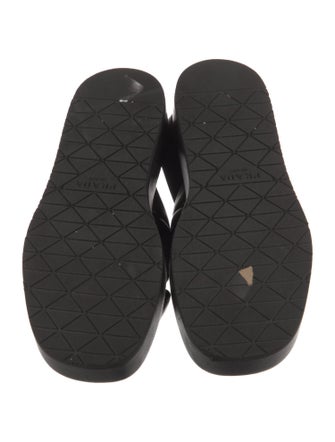 Prada Leather Slingback Sandals