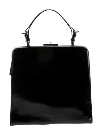 Prada Spazzolato Leather Top Handle Bag